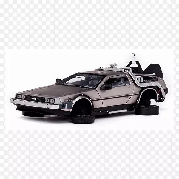 DeLorean dmc-12车德洛伦时光机压铸玩具回到未来-汽车