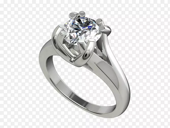婚戒订婚戒指珠宝首饰模型