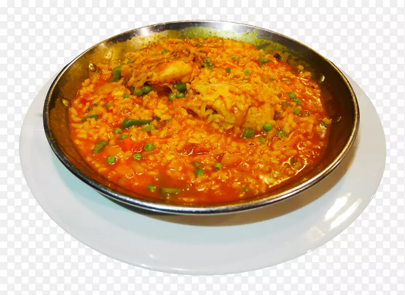 咖喱素食菜肉汁印度菜海鲜饭