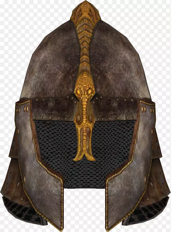 被遗忘的帝国头盔长者卷轴v：Skyrim-Dawn卫兵盔甲-头盔