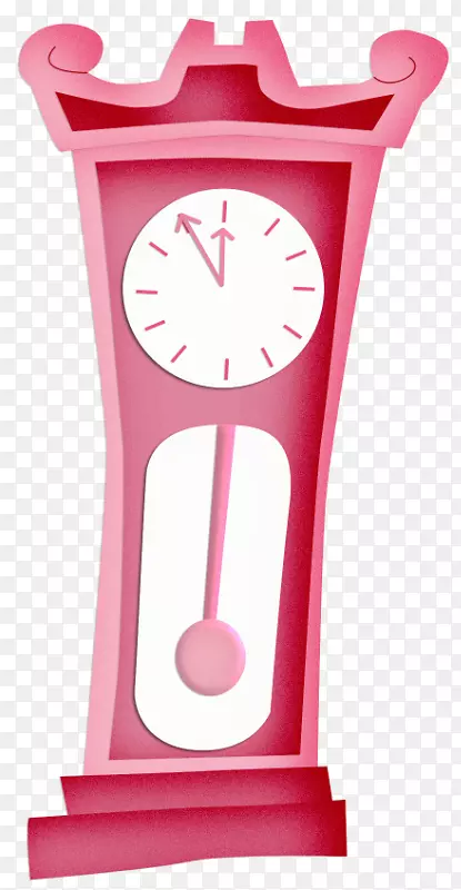 测量标度粉红m钟摆钟