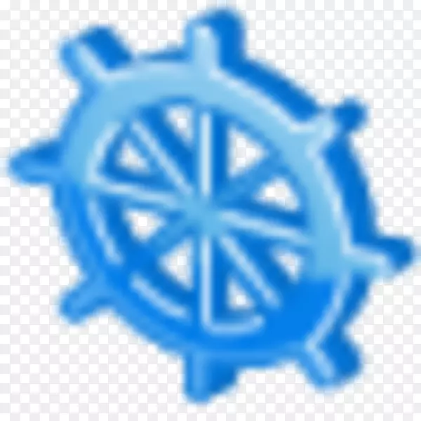 圆形字体-方向盘PNG