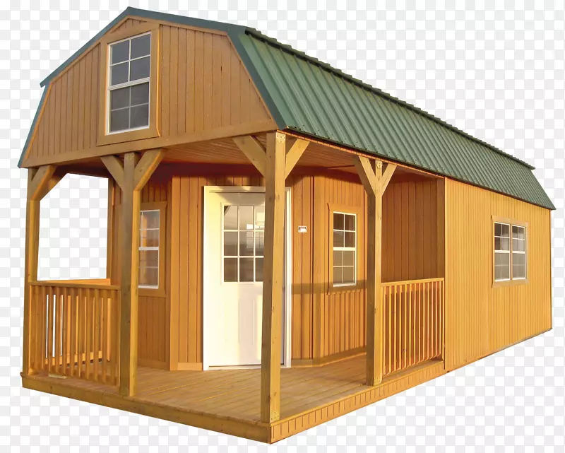 格雷斯兰棚便携建筑原木木屋建造