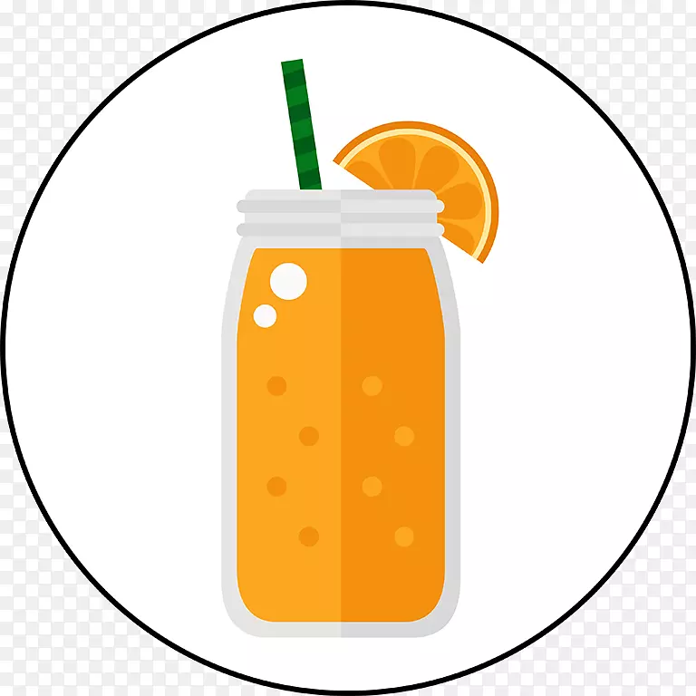 橙汁饮料冰沙橙汁剪辑艺术-果汁斋戒