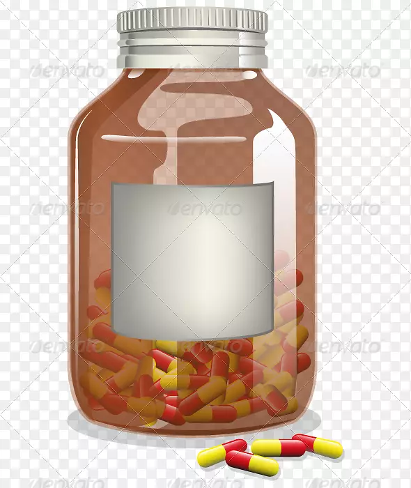 玻璃瓶药品香精药玻璃
