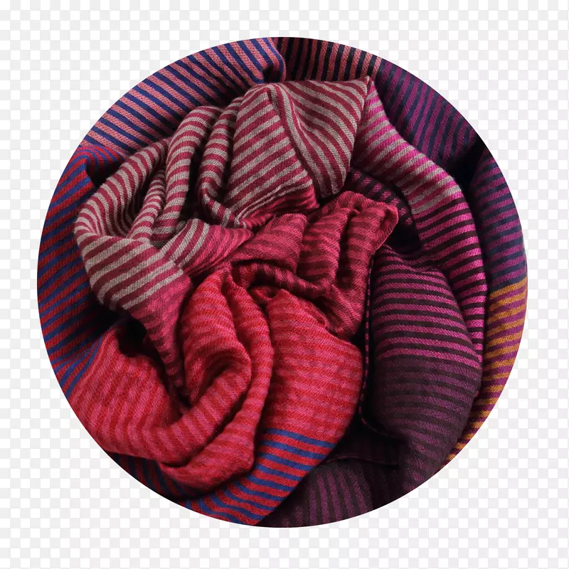 羊毛围巾机织物