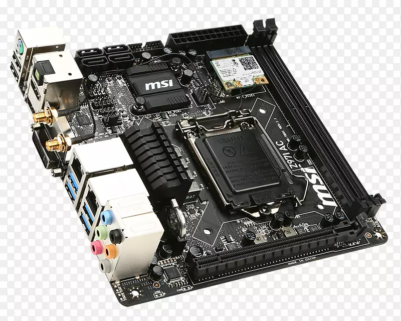 迷你-ITX lga 1150主板MSI z87i-microitx