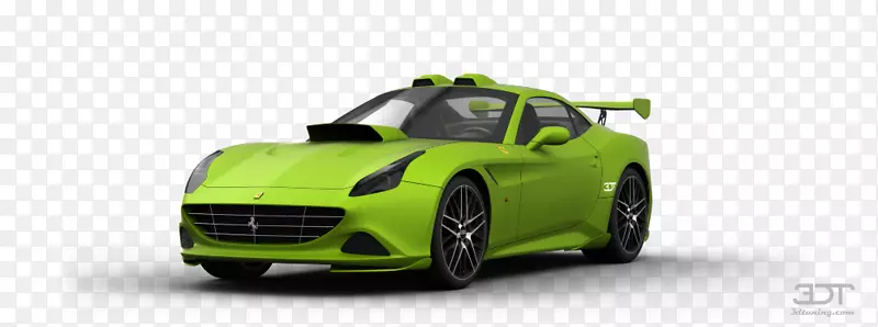超级跑车汽车设计紧凑型汽车性能车-法拉利加州t