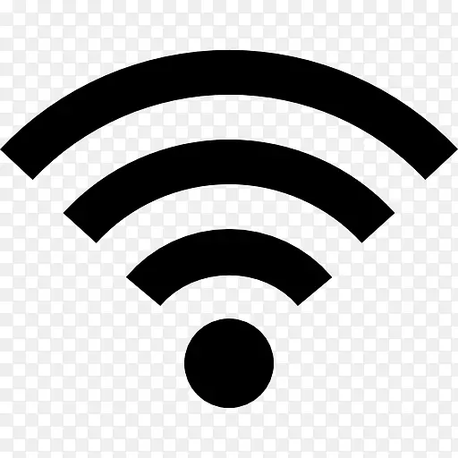 Wi-fi电脑图标热点标志符号