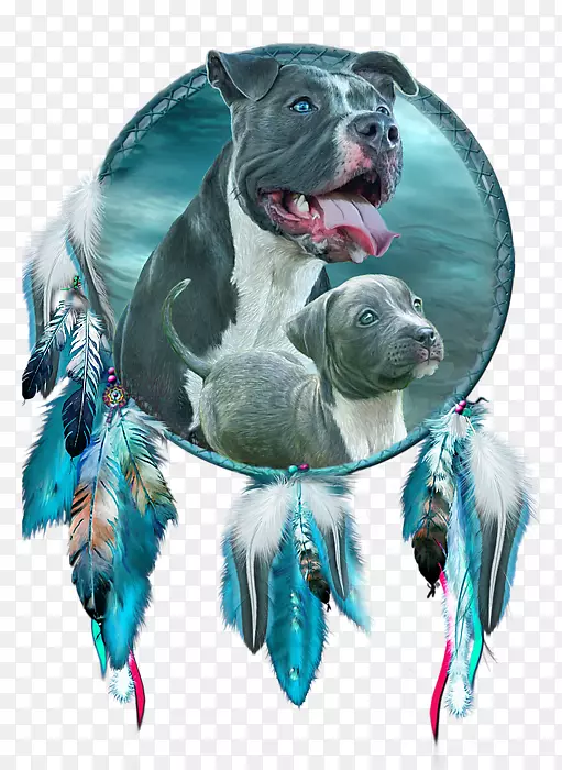 波士顿小猎犬帆布印刷艺术水彩画-绘画