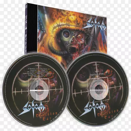 光盘决定日在蒙特勒直播1991年苏多姆dvd-猛击金属