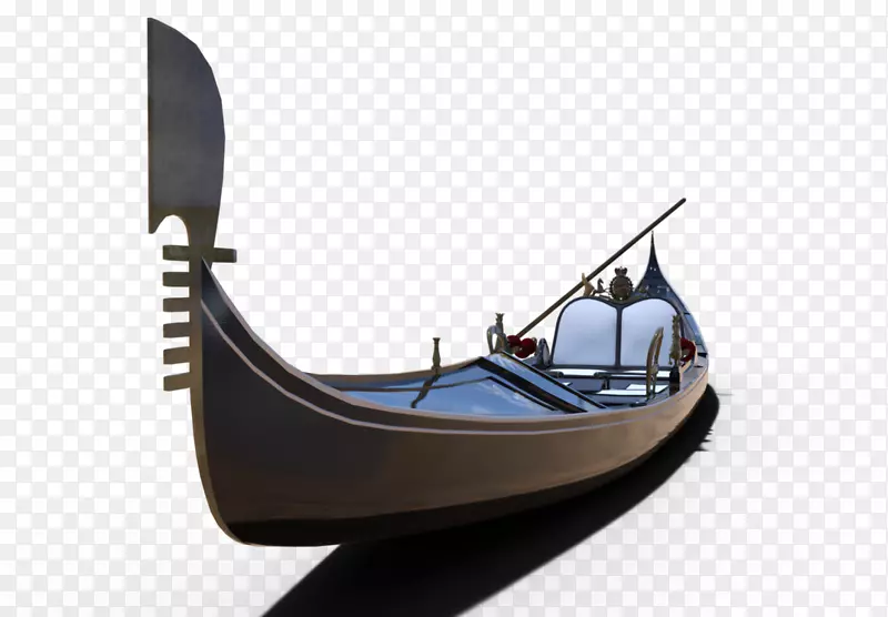 大运河帆船剪贴画-贡多拉