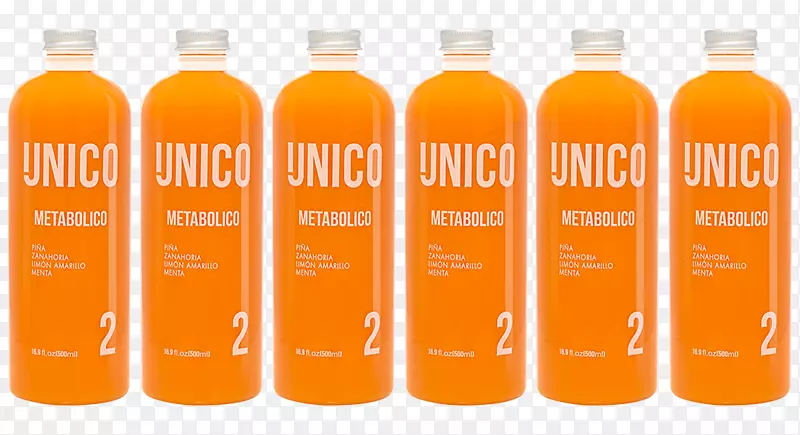 甜橙饮料，玻璃瓶，果蔬代谢-果汁包装