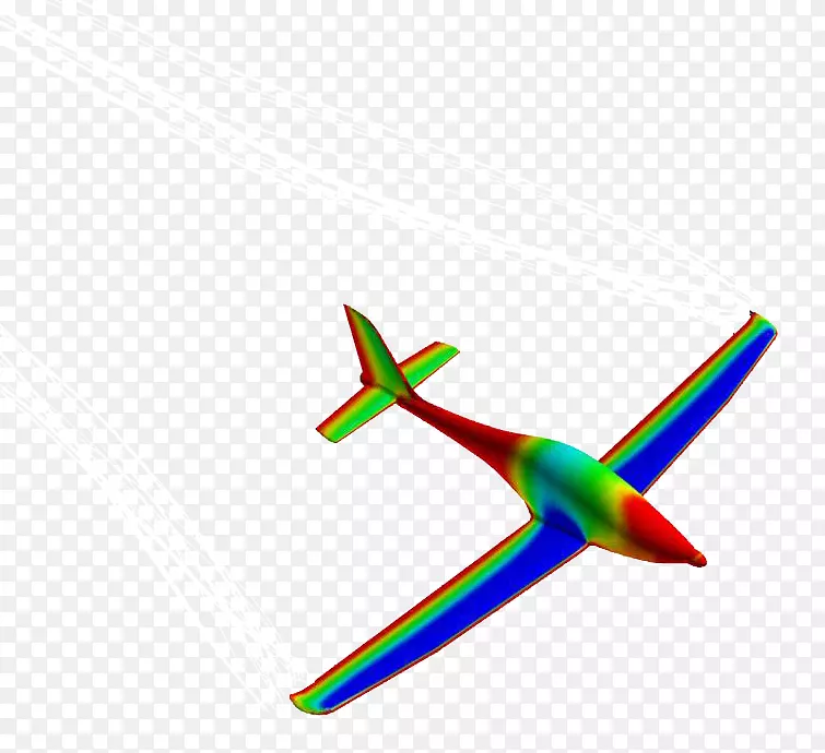 滑翔机模型飞机机翼
