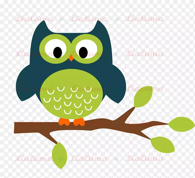 OWL绘图仪AutoCAD DXF剪贴画-OWL