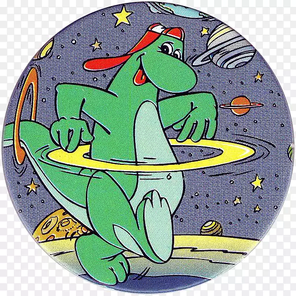 树蛙卡通圣诞装饰品-呼啦圈