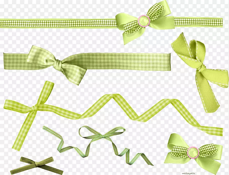 织带丝带绿丝带