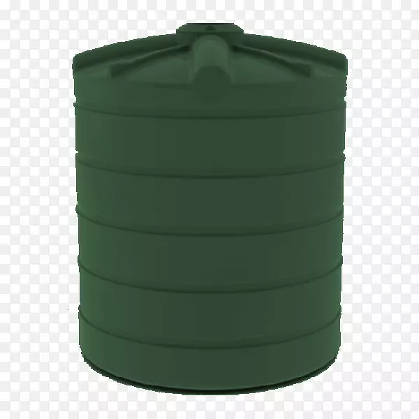 水箱塑料圆筒储罐.圆形绿色