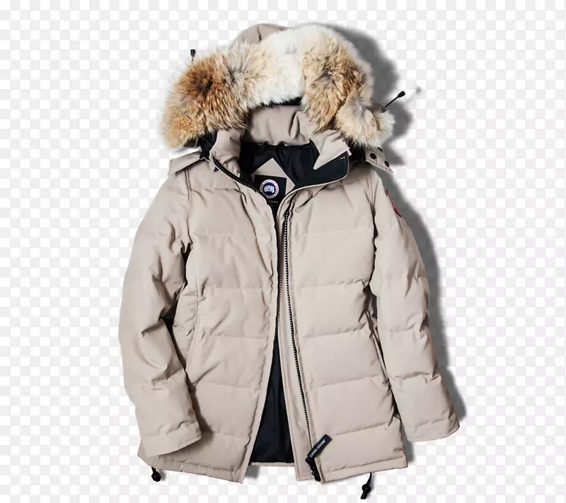 毛皮大衣外套-加拿大鹅