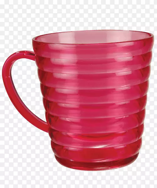 咖啡杯Tothoba.com塑料手柄-杯子