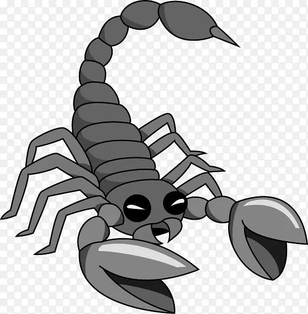 蝎子昆虫幻象蚂蚁剪贴画蝎子