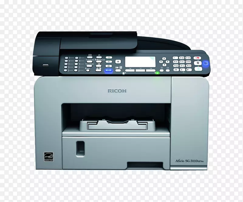 喷墨打印激光打印理光多功能打印机
