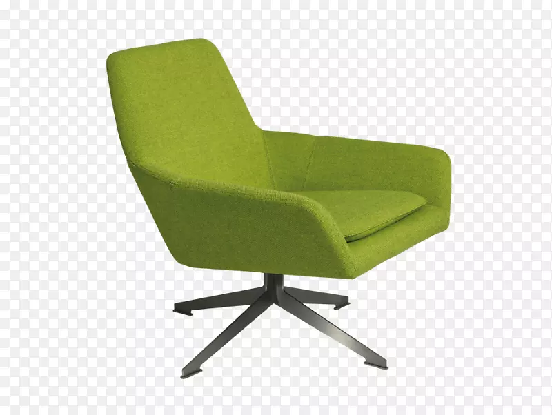 翼椅扶手脚部扶手-绿色扶手椅
