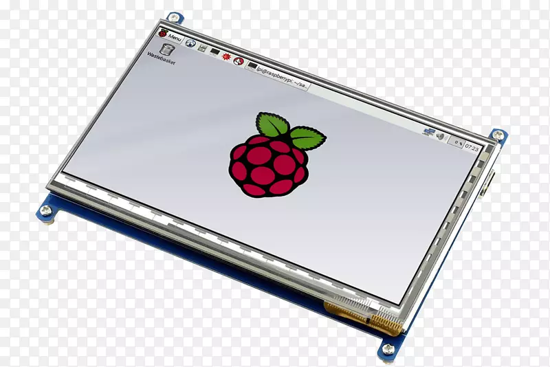 笔记本电脑raspberry pi 3电脑显示器液晶显示器