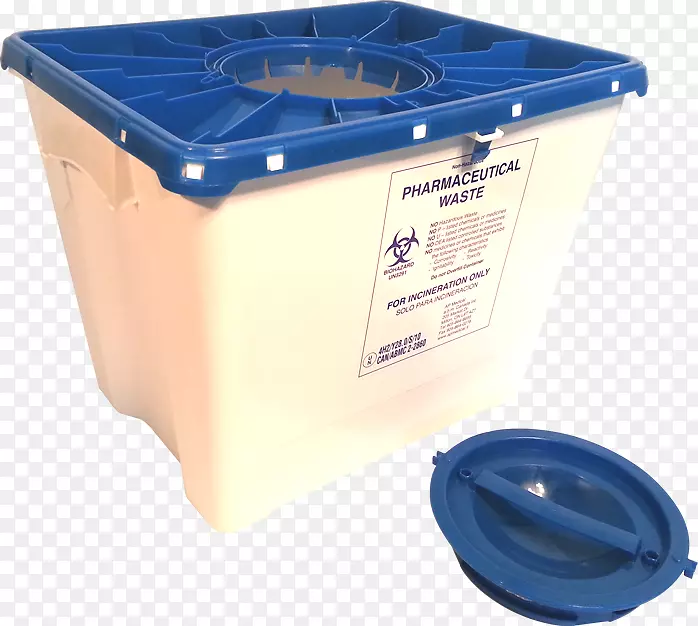 药品处置锐化废品容器药品塑料废品容器