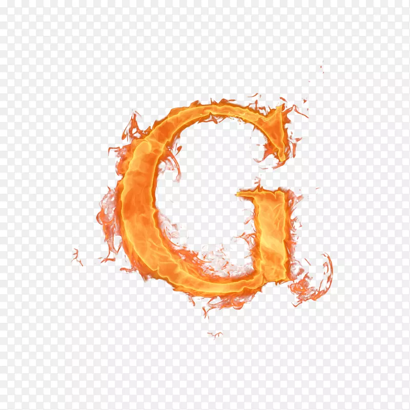 字母g火-字母表火