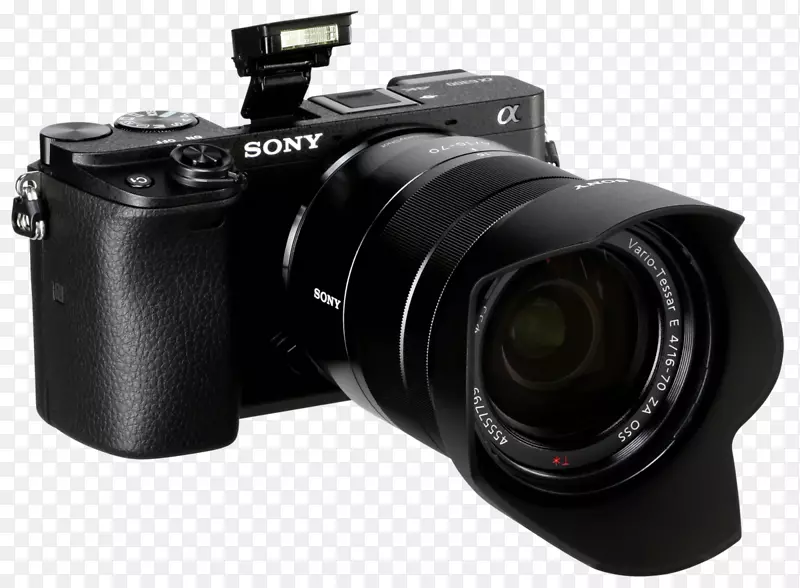 数码单反索尼α6000无镜可换镜头相机索尼α6500镜头照相机镜头