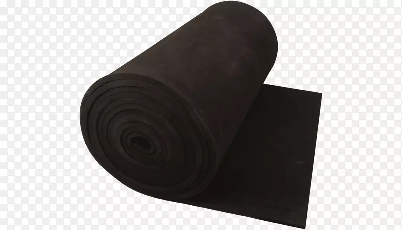 瑜伽和普拉提垫材料黑色m-瑜伽