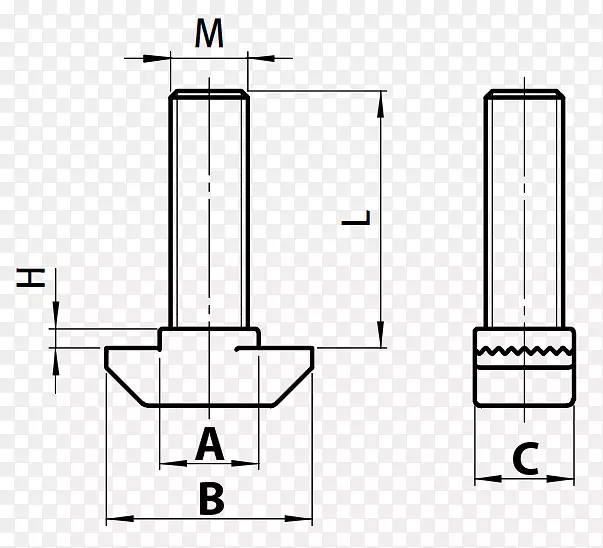 螺栓螺母槽系统Vis-noix螺钉