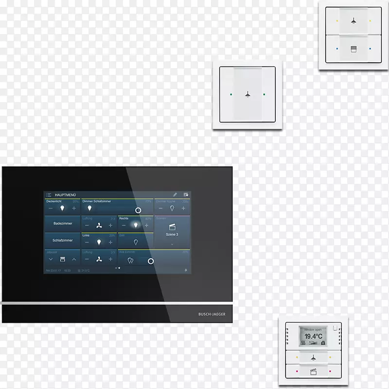 KNX家庭自动化工具包Busch-Jaeger Elektro GmbH窗口百叶窗和窗帘系统-智能家居