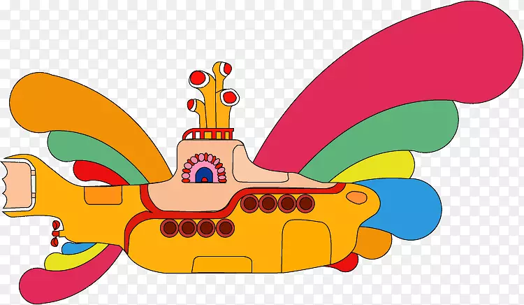 黄潜艇画披头士的歌黄潜艇