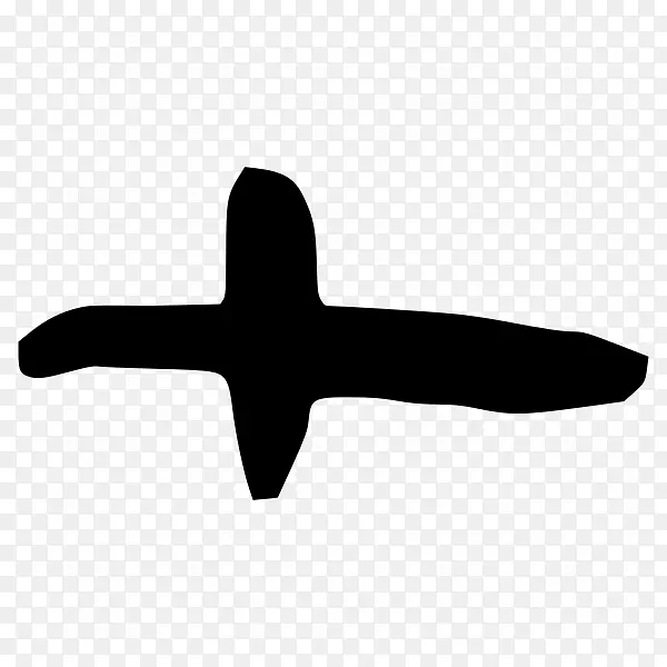 飞机螺旋桨翼剪贴画-飞机
