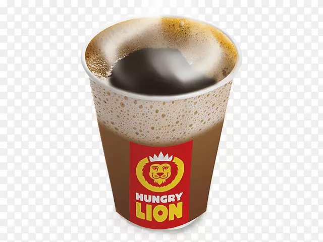 速溶咖啡杯饥饿狮子咖啡菜单