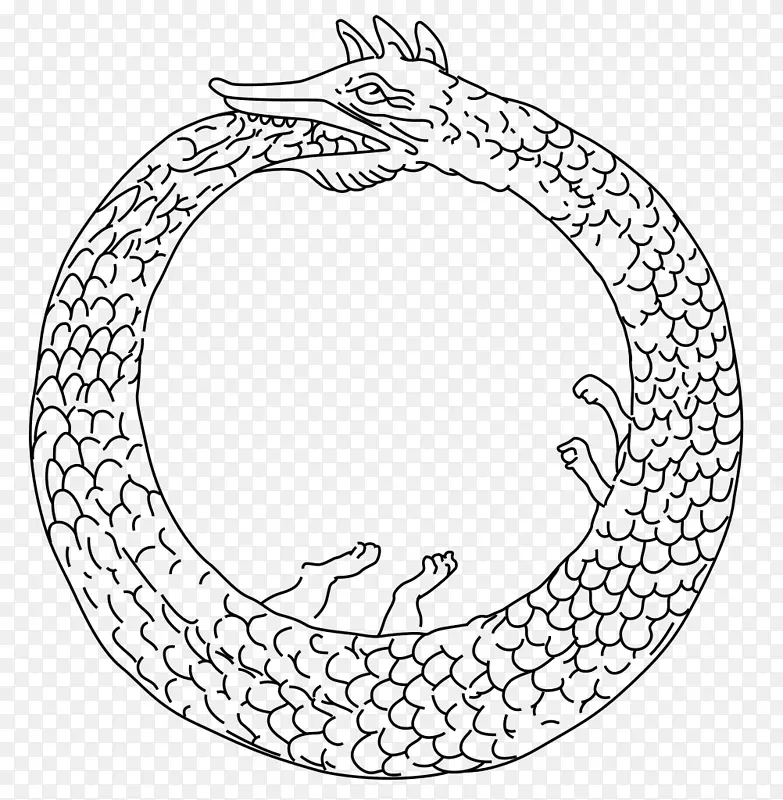 Ouroboros剪贴画.符号