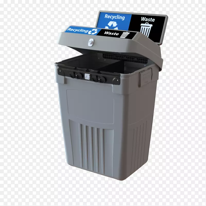 塑料回收箱垃圾桶和废纸篮.容器