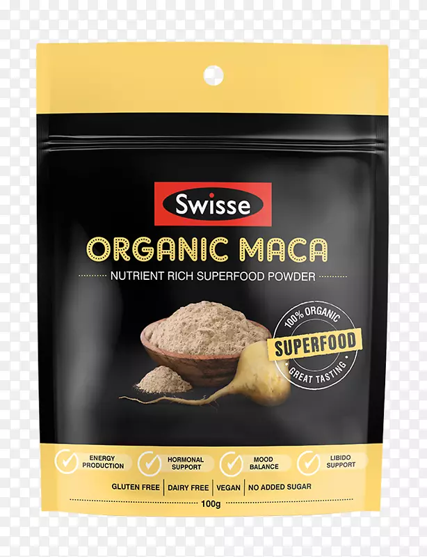 膳食补充剂瑞士超级食物马卡-秘鲁马卡
