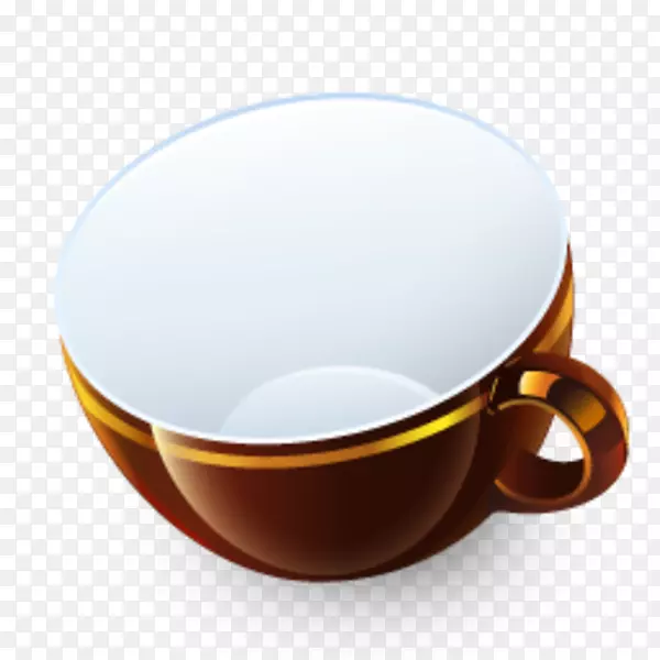 咖啡杯卡布奇诺茶电脑图标-杯茶