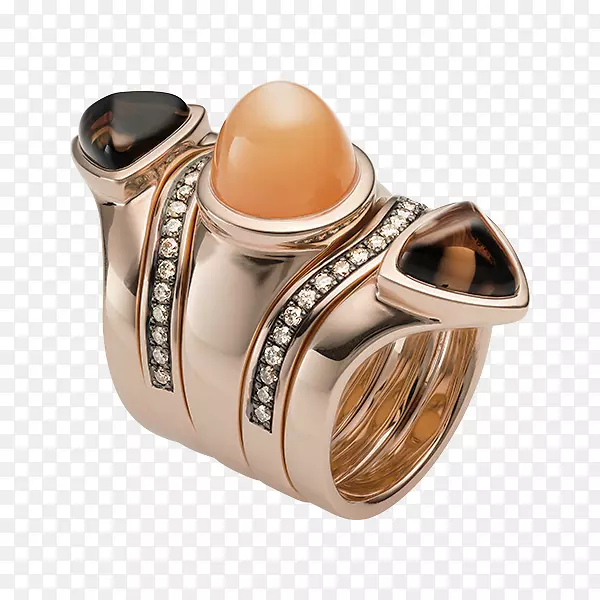 娜达·德维身上的珠宝布达拉宫-戒指