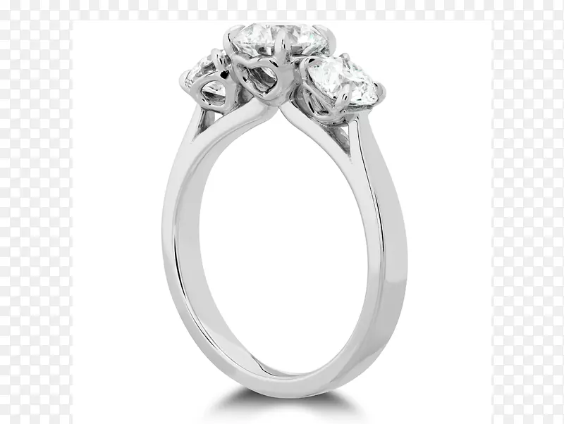 订婚戒指公主切割钻石切割戒指