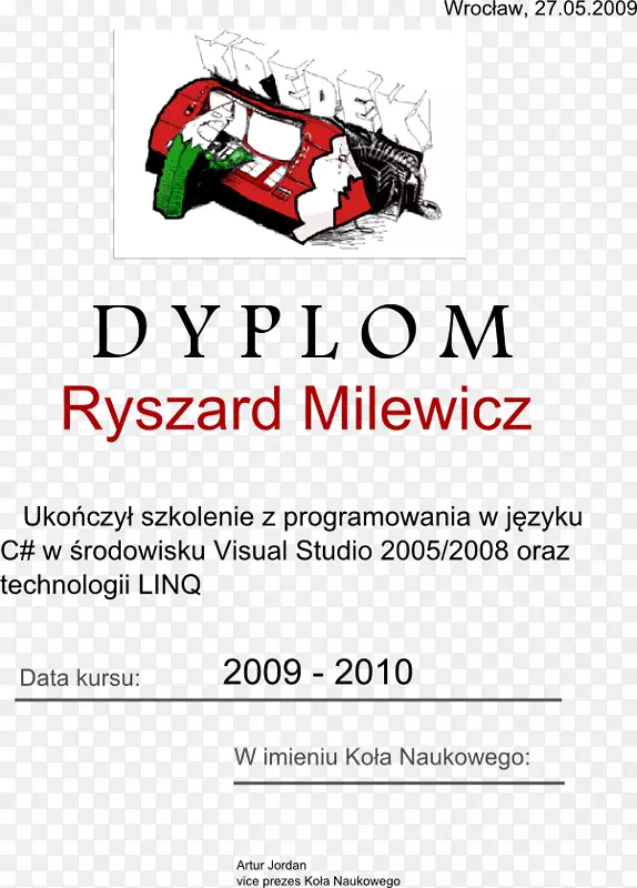 WROCław大学标志：koło nokow-dyplom