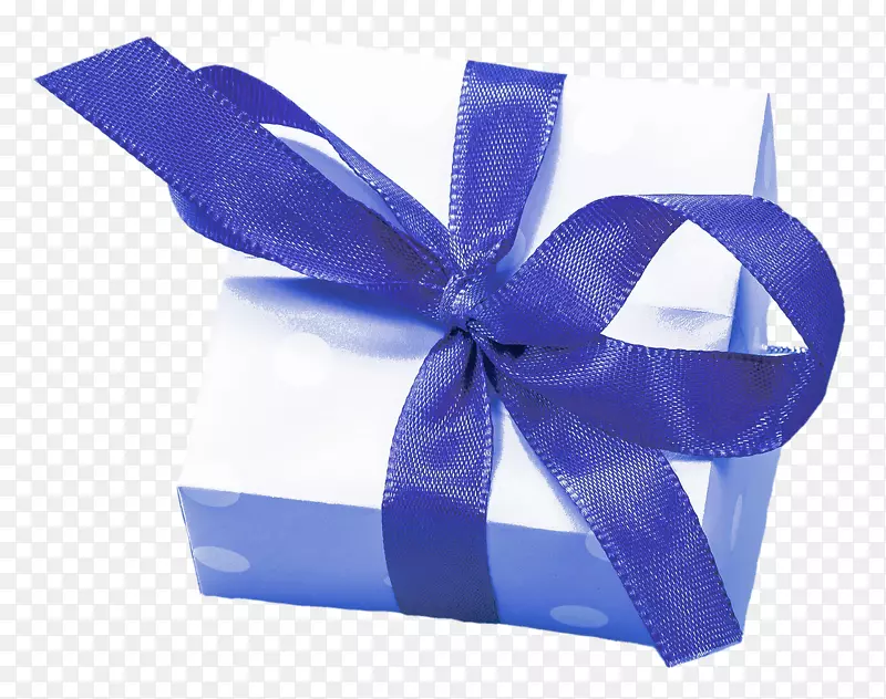 礼物，如果是吉斯坦丝带，蓝色礼物