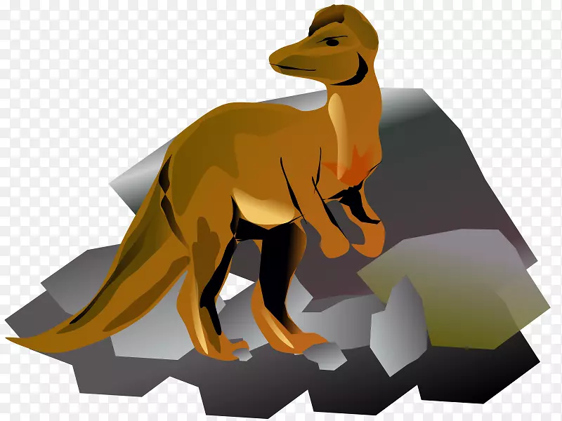 卡通恐龙剪贴画-恐龙