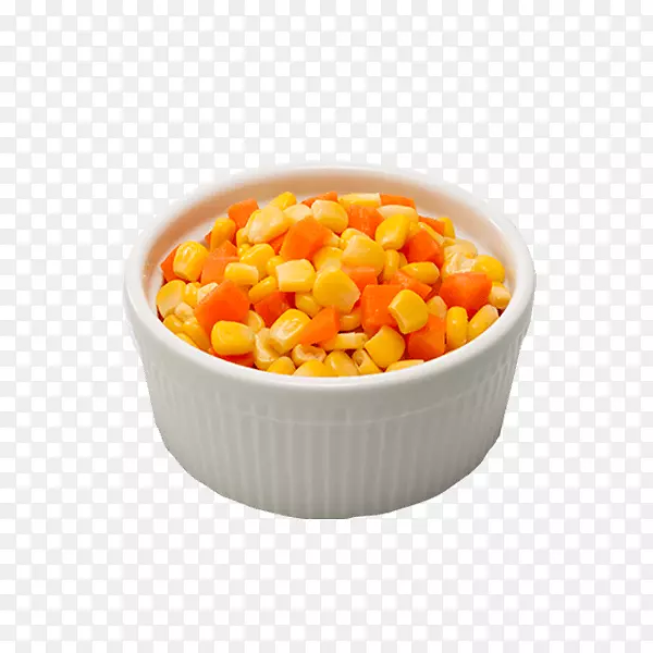 素食美食奶油玉米配菜糖果玉米胡萝卜汤胡萝卜