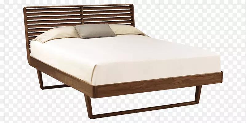 床头柜床尺寸床架-雪橇床
