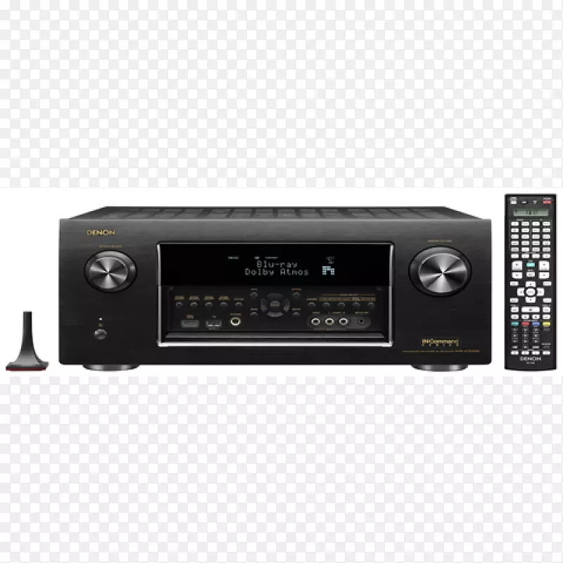 AV接收机Denon avr-x7200 w 4k分辨率家庭影院系统-atmos能源公司