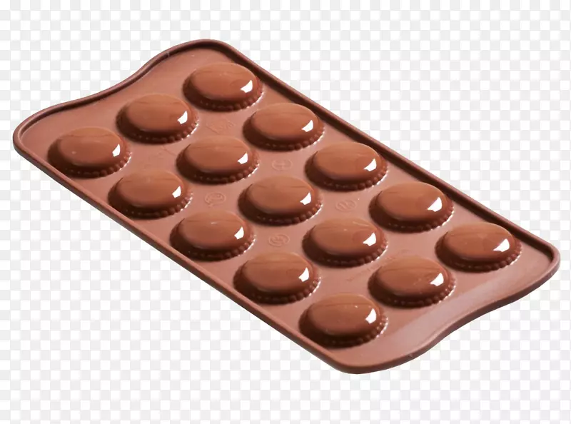 马卡龙薄片盘巧克力模巧克力